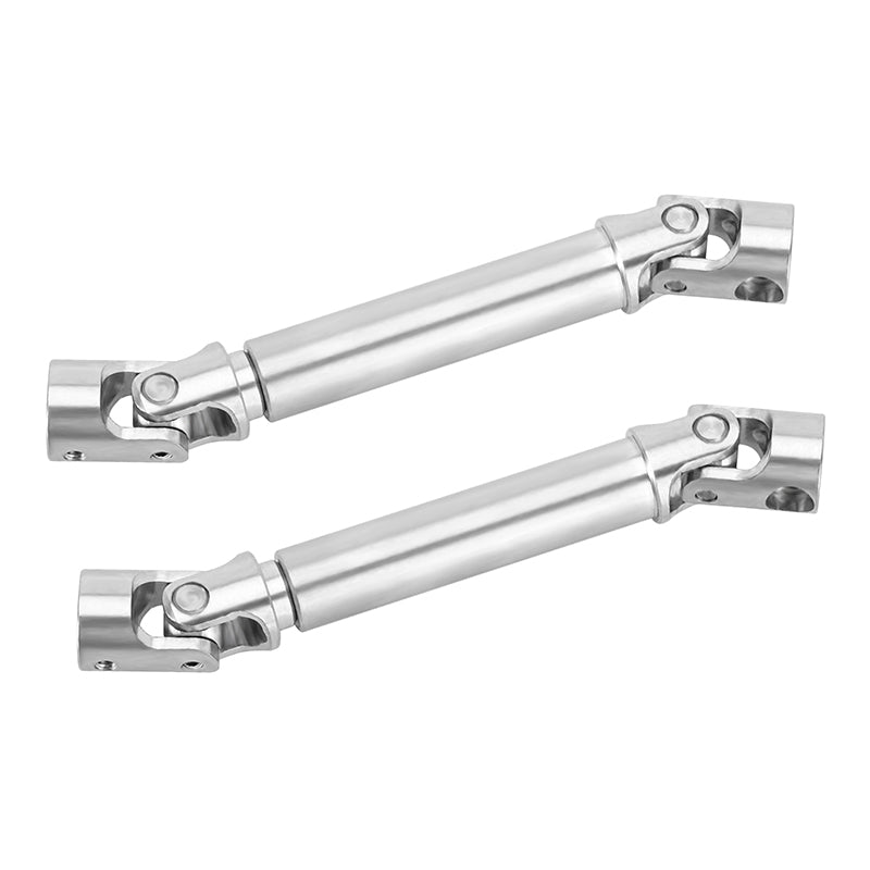 INJORA Stainless Steel Drive Shafts with D Shaped Hole for 1