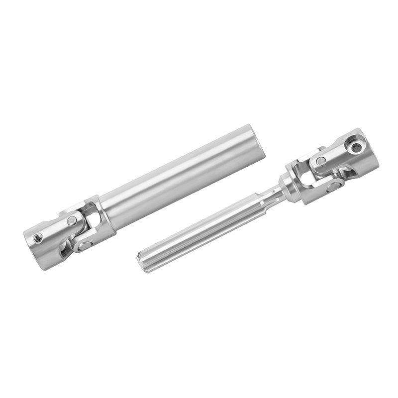 INJORA Stainless Steel Drive Shafts with D Shaped Hole for 1