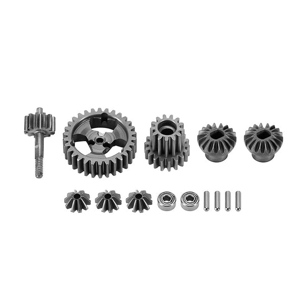 INJORA Stainless Steel Transmission Gear Set for Losi Micro-B Micro-T
