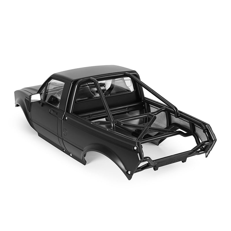 【屋外使用なし】1/10 RCクローラー INJORA IR60-10 カーボン INJORA IR60-10 Hard Body with Interior & Bed Cage for 1/10 RC Crawler