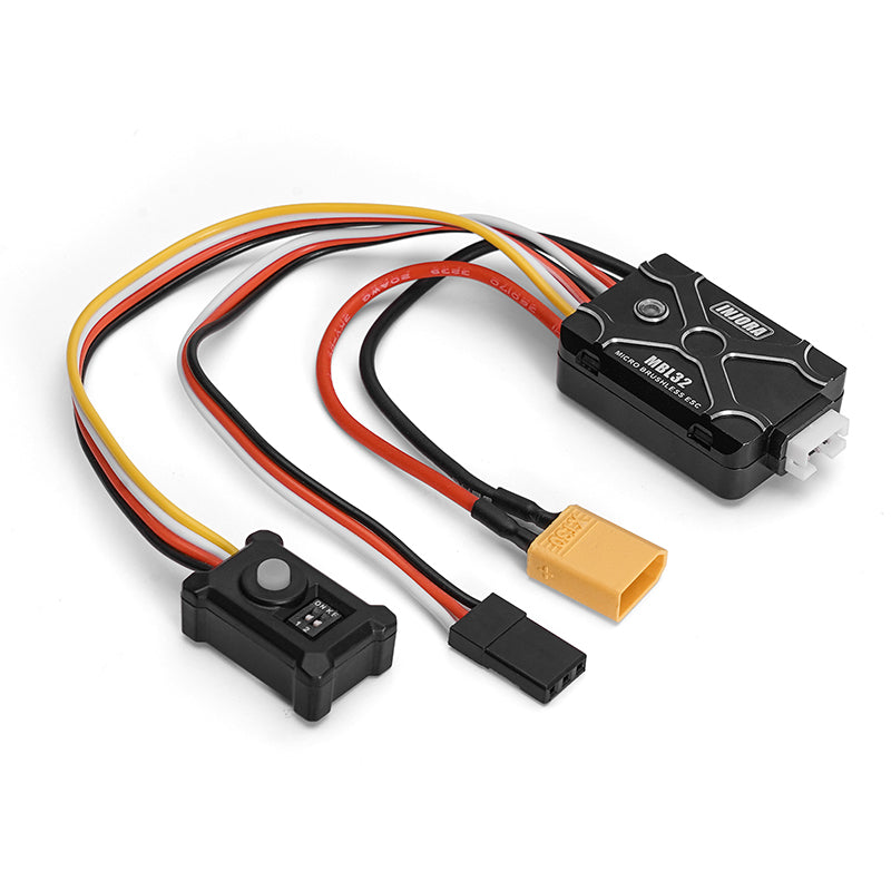 INJORA Micro Brushless MBL32 ESC for 1/18 1/24 RC Crawler