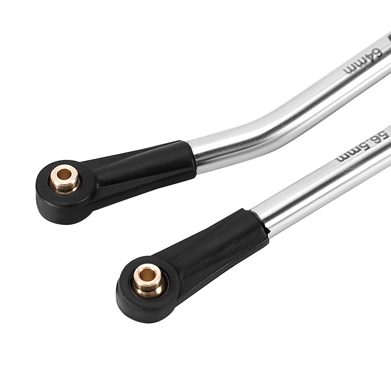 INJORA Stainless Steel High Clearance Links for 1/24 SCX24 GX470