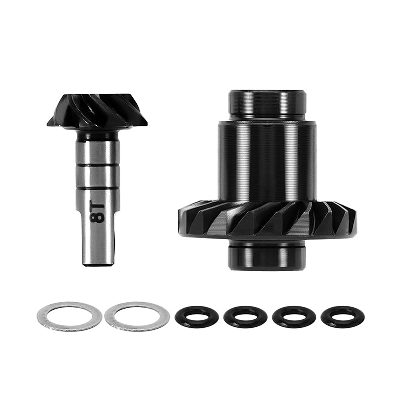 INJORA Alloy Steel Helical Diff Gears for 1/18 Redcat Ascent-18