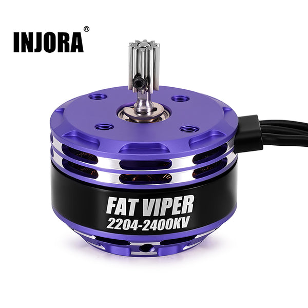 INJORA Fat Viper 2204 Brushless Outrunner Motor for 1/18 TRX4M