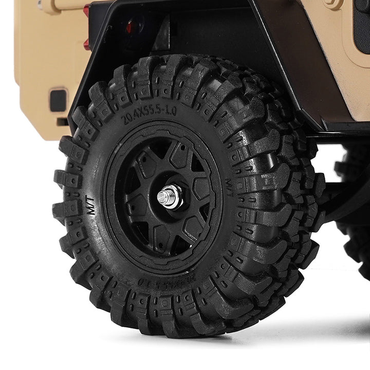 INJORA Off-Road Camping Trailer for 1/18 1/24 RC Crawlers TRX4M SCX24