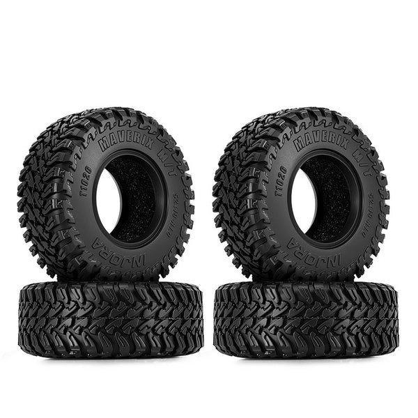 Pneumatici INJORA MAVERIX M/T 1.0” 52x19mm – Gomme Super Morbide S5 Per RC Crawler 1/18 E 1/24