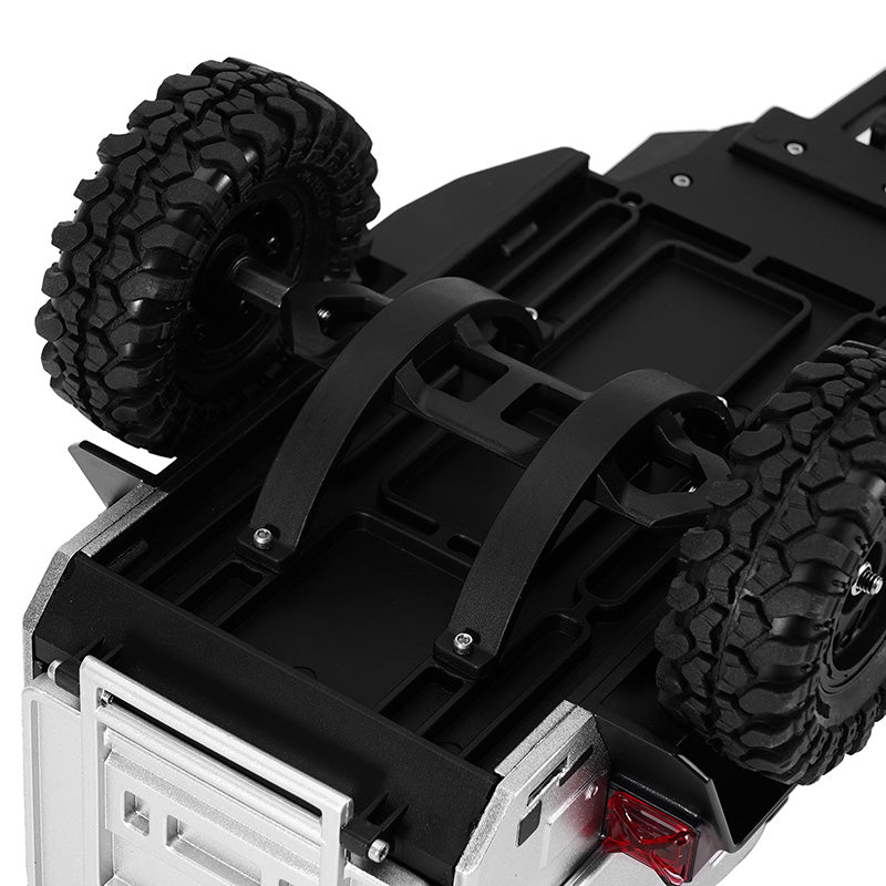 INJORA Off-Road Camping Trailer for 1/18 1/24 RC Crawlers TRX4M SCX24