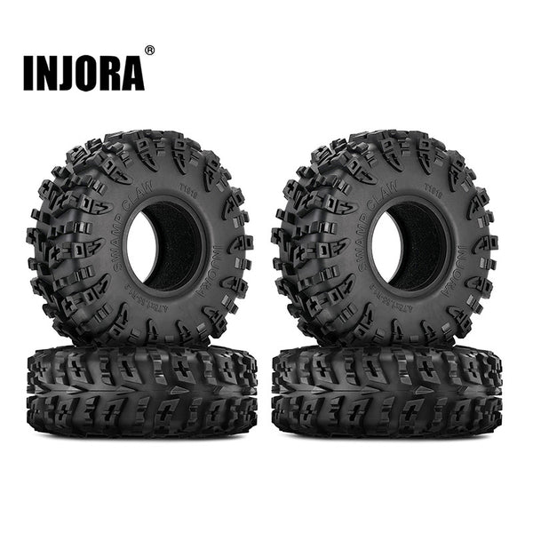 [Clearance Sale]INJORA S3 Swamp Claw 1.9" 4.75" OD M/T Tires (4) (120*42mm)