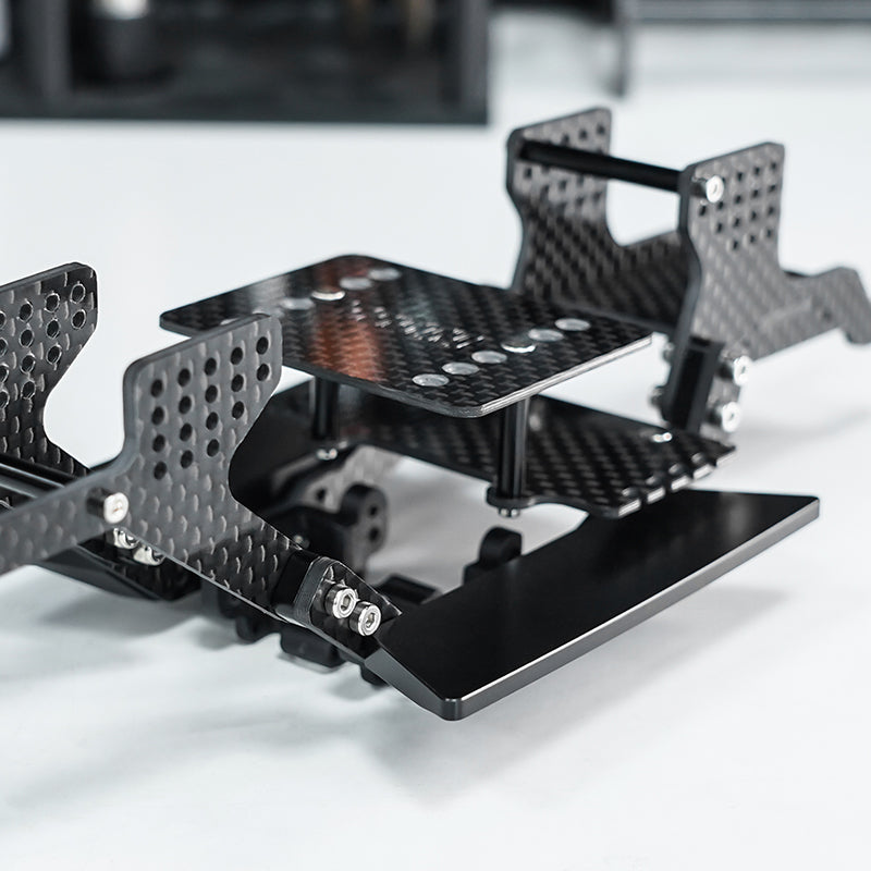 ソライド　(CARORE) INJORA POM Plastic Rock Sliders Side Plates for 1/18 Redcat Ascent-18