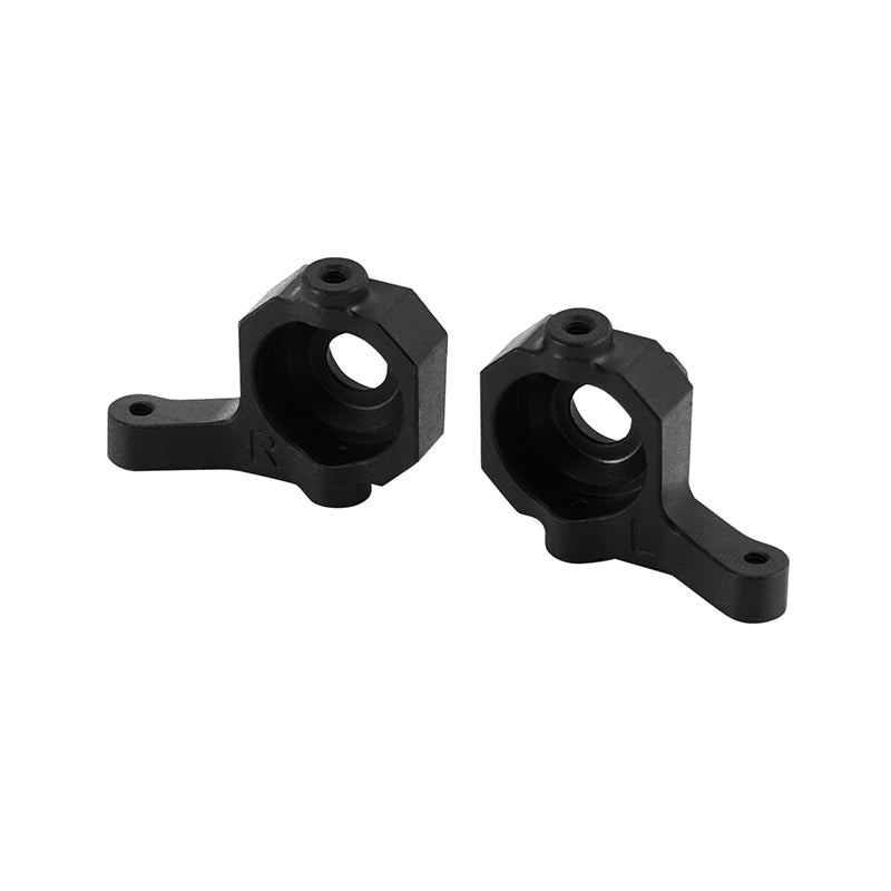 INJORA Black Brass Steering Knuckles for 1/18 HPI Venture18