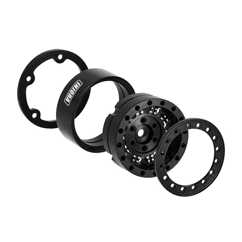 INJORA Alu 1.3 Beadlock Velgen 4st voor Crawler 1/18-1/24