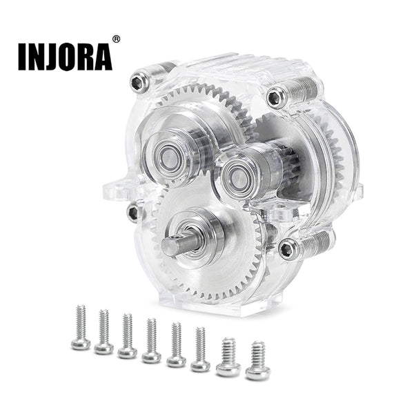 INJORA Complete Transmission with Acrylic Housing for 1/18 TRX4M