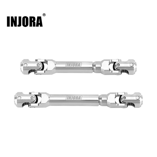 INJORA Stainless Steel Drive Shafts for Axial 1/8 AXP8 Gilamon 2.2