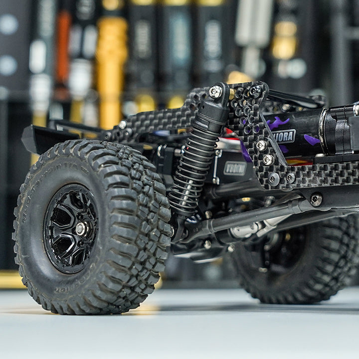 INJORA Universeel Carbon Chassis voor TRX-4m - 4M-89 INJORA Universeel Carbon Chassis voor TRX-4m - 4M-89