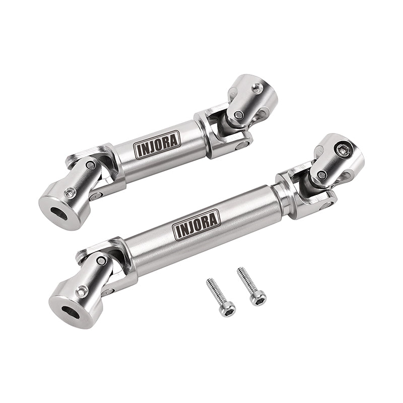 INJORA Stainless Steel Center Drive Shafts for 1/18 HPI Venture18 Hobb