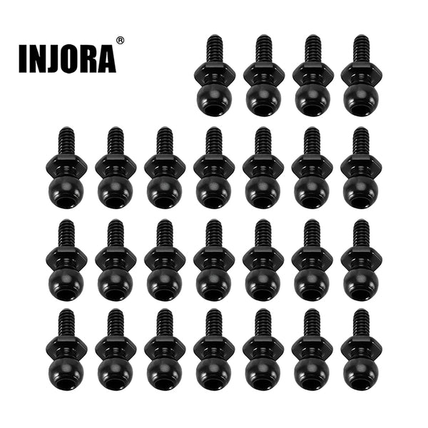 Moyeux arrière en aluminium INJORA pour Buggy 1/24 Losi Micro-B
