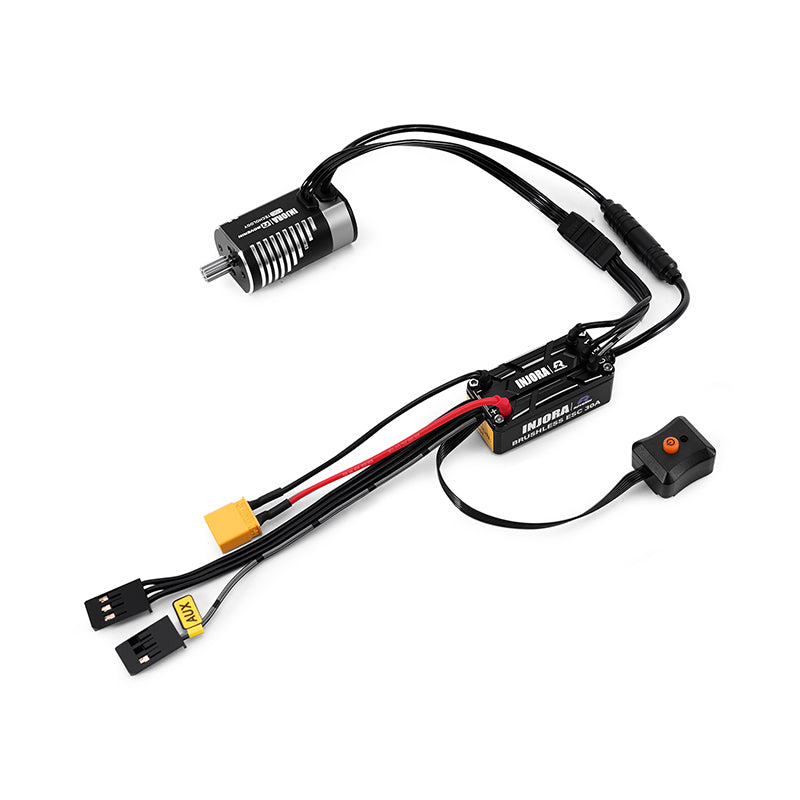 INJORA Roverin M30 G2 FOC Sensored Brushless ESC & Motor for 1/18 TRX4