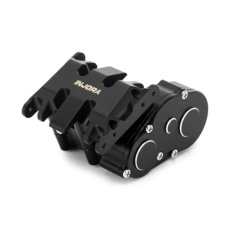 INJORA Complete Transmission with Brass Skid Plate for 1/30 SCX30
