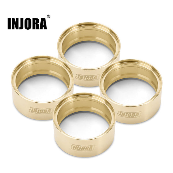 INJORA 147g/pcs Brass Inner Rings for INJORA 2.2" Wheels