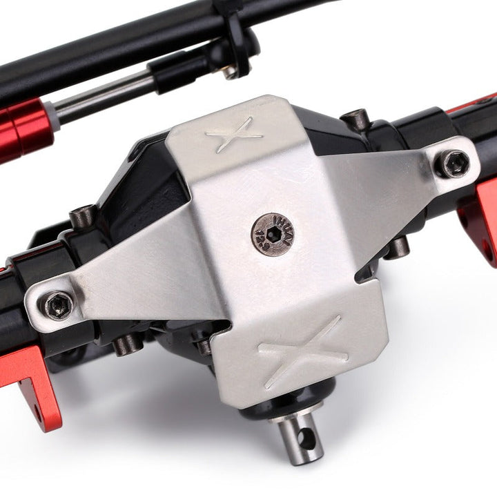Black Front Portal Axle Protector detail