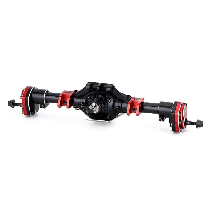 Black Rear Portal Axle with Protector right
