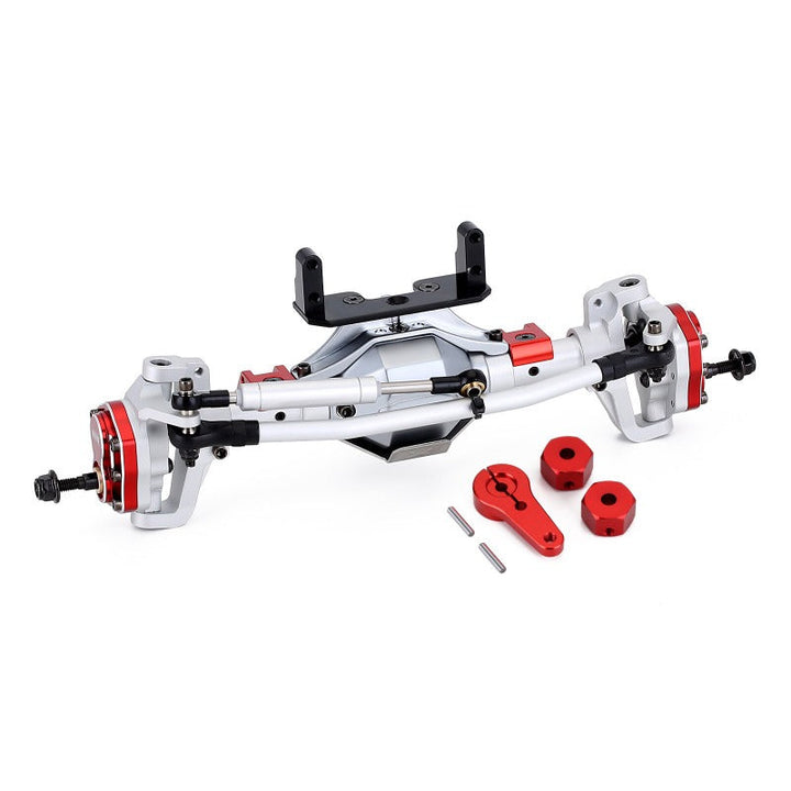 Silver Front Portal Axle with Protector front