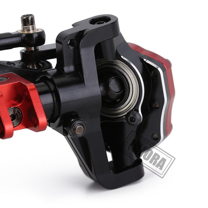 Black Front Portal Axle end back