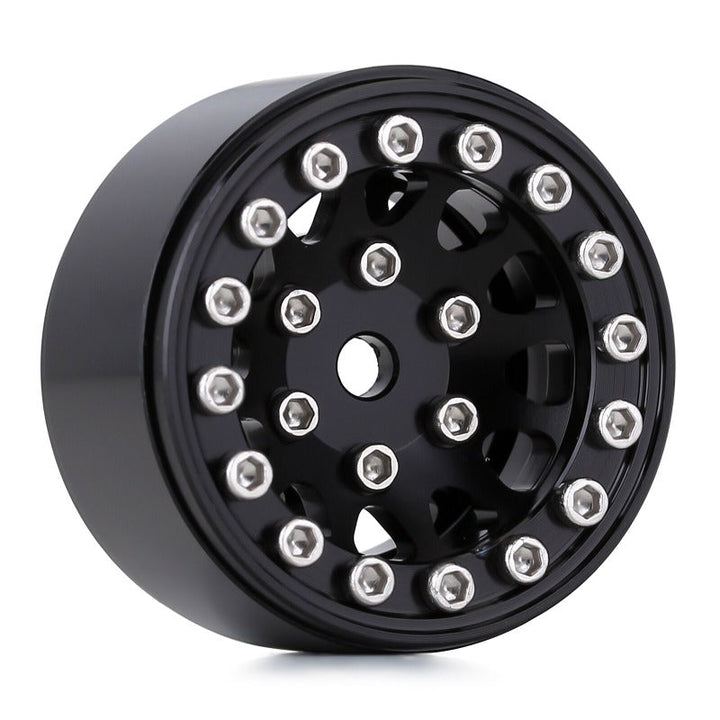 1.0" 12-spoke Black Scx24 Wheel Rim front