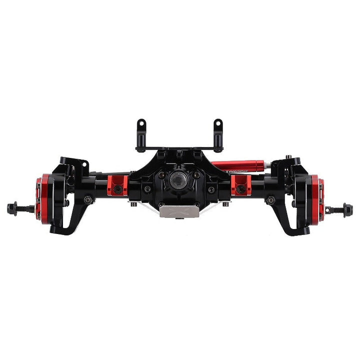 Black Front Portal Axle with Protector back