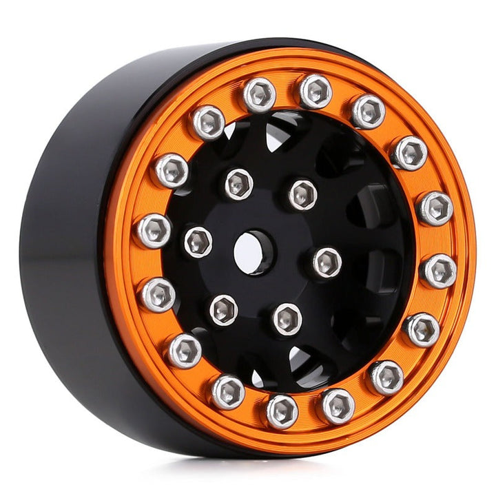 1.0" 12-spoke Golden and black Scx24 Wheel Rim front