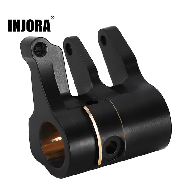 [Clearance Sale] INJORA Black Brass Front Axle Link Mount for 1/10 Axial SCX10 PRO