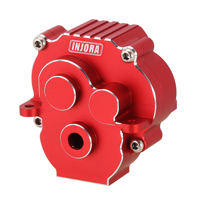 INJORA CNC Aluminum Transmission Housing with Bearings for 1/18