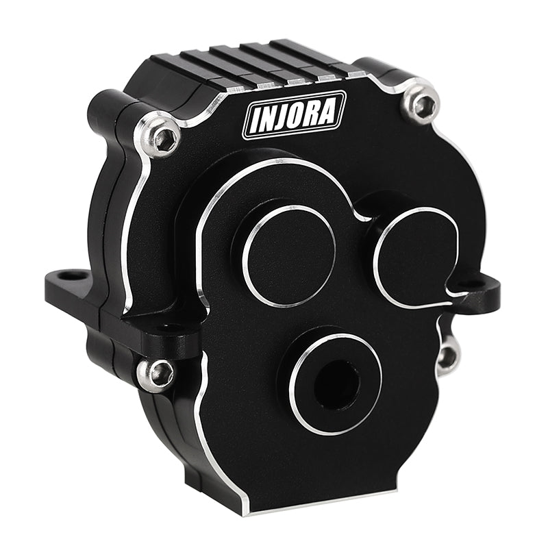 INJORA CNC Aluminum Transmission Housing with Bearings for 1/18