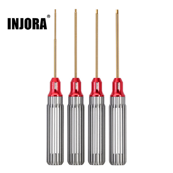 [Clearance Sale] INJORA HSS Hex Screwdriver 1.5 2.0 2.5 3.0mm Tool Kit for RC Car Boat Airplane Model