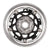INJORA Carbon Fiber Aluminum Deep Dish Negative Offset 10mm 1.9" Beadlock Wheels for 1/10 RC Crawlers (W1952)