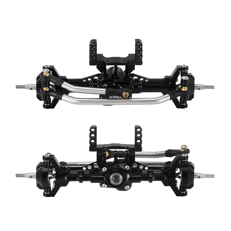 INJORA Lay Down Servo Mount & Steering Links for 1/18 TRX4M Stock Axle