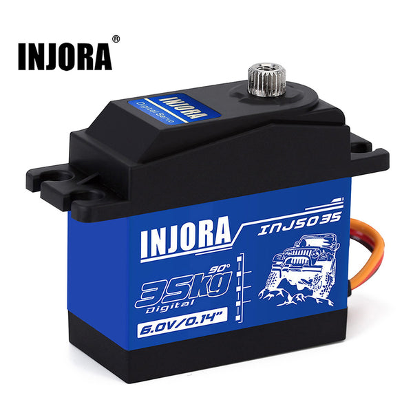 [US Warehouse] INJORA INJS035 35KG Large Torque Waterproof Metal Gear Digital Servo for RC Model