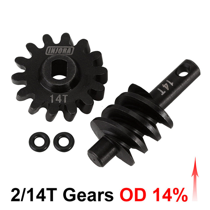 overdrive gear INJORA Overdrive Underdrive Gears for SCX24 AX24
