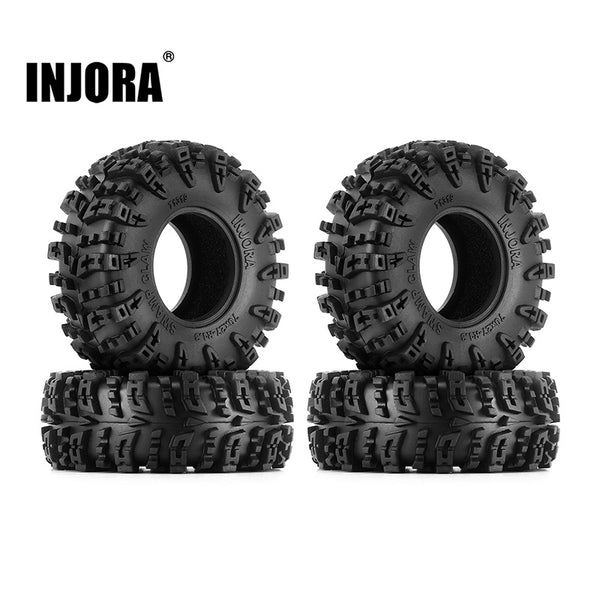 INJORA 1.3" 70*27mm Swamp Claw M/T Tires (T1319)