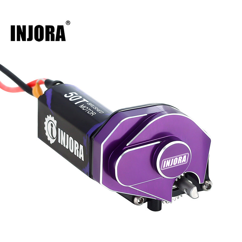 INJORA 050 66T Motor cepillado con soporte de metal para actualización 1/24 axial SCX24 INJORA 050 66T Motor cepillado con soporte de metal para actualización 1/24 axial SCX24