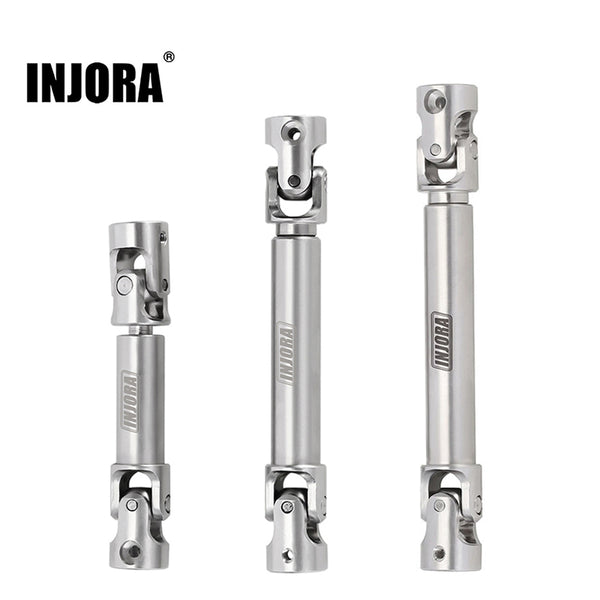 INJORA 1 pcs Stainless Steel Drive Shaft for 1/18 TRX4M Mods