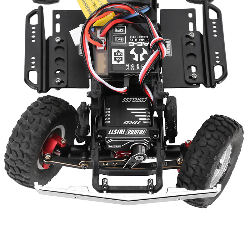 トラクサス　INJORA サーボ11kg INJORA サーボマウント INJORA 11KG Coreless High Torque Micro Servo for 1/18 TRX4M