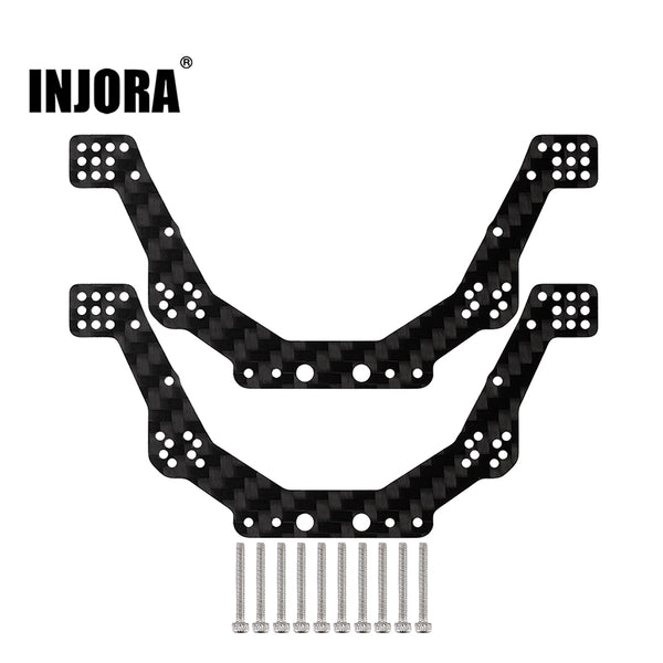 [Clearance Sale] INJORA Carbon Fiber Chassis Side Plates for 1/24 Axial AX24