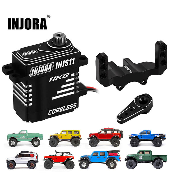 INJORA 11KG Coreless High Torque Micro Servo for 1/24 SCX24 AX24 (INJS11)
