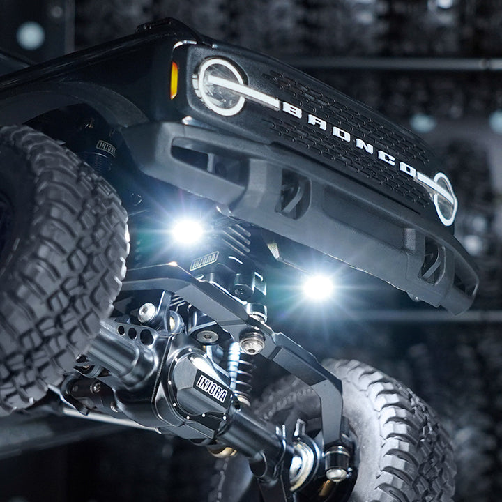 INJORA RC LED Barre 44 LEDs RC Lumière de Toit RC Accessoire pour 1/10 RC Crawler Axial SCX10 INJORA RC LED Barre 44 LEDs RC Lumière de Toit RC Accessoire pour 1/10 RC Crawler Axial SCX10