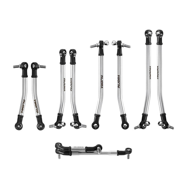 INJORA Stainless Steel High Clearance Links Set for 1/30 SCX30