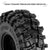 INJORA Swamp Stomper 1.0" Tires (4) (58mm/63mm)
