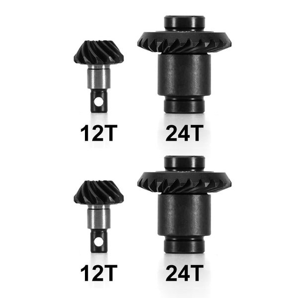 [US Warehouse] INJORA Alloy Steel Helical Gears Overdrive Gears for FMS FCX24 FCX18