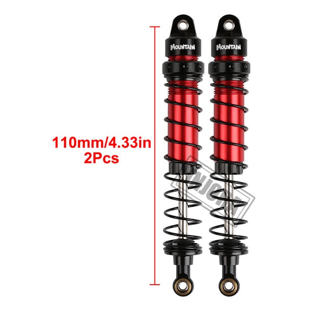 アキシャル axial scx10 1.9トレパ INJORA Metal Shock Absorbers 80 90 100 110 120mm Oil Damper
