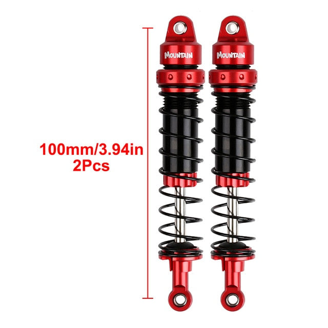 2pcs 90-120mm Shock Absorber Damper For 1/10 RC Crawler